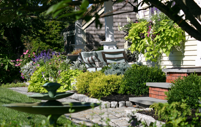 Garten mit Terrasse